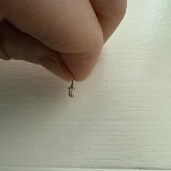 Catbird Diamond Tiniest "T” Charm - Picture 2 of 4